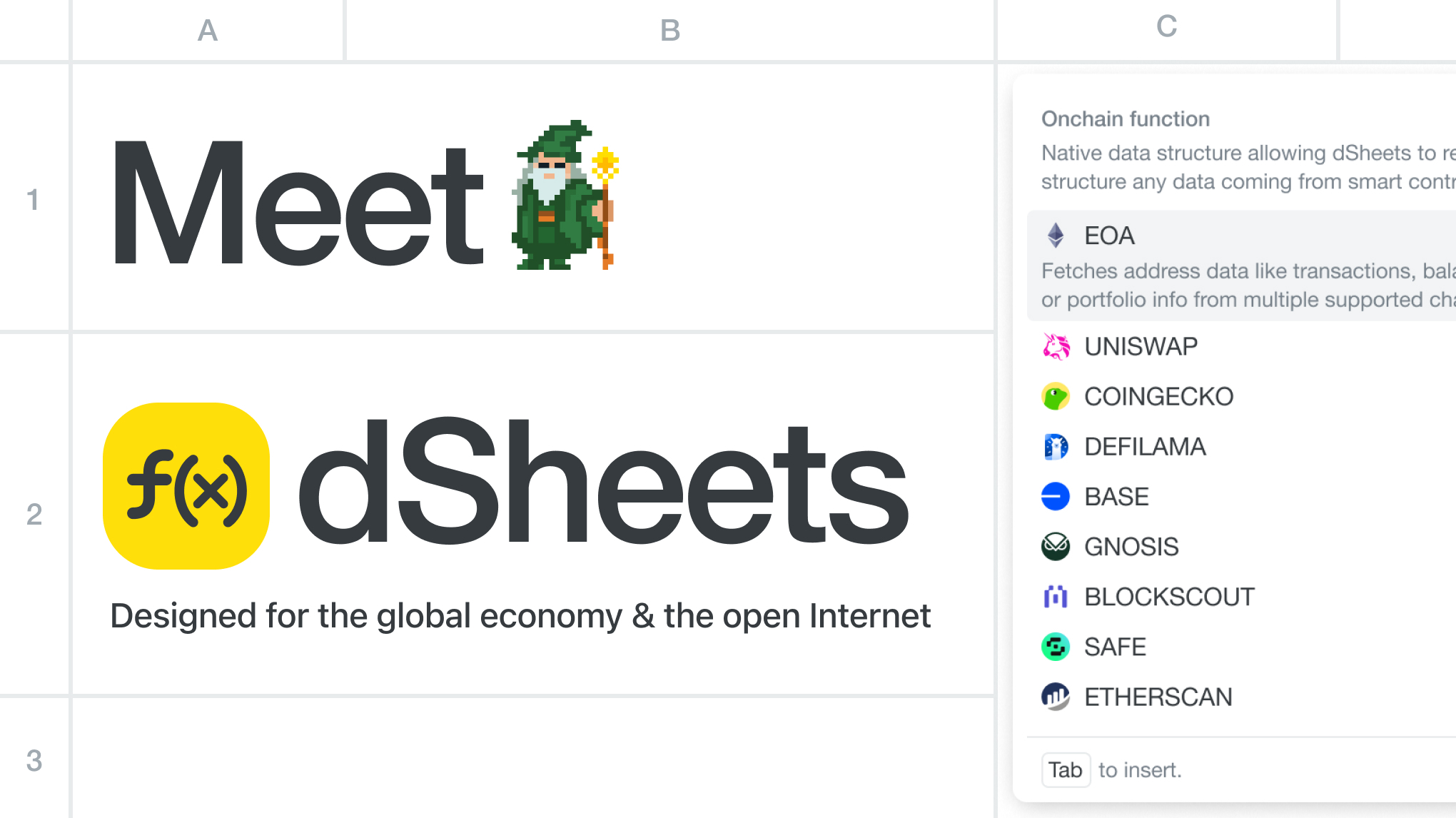 dSheets - Farcaster Mini Apps